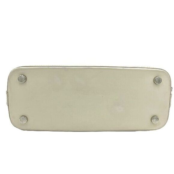 Louis Vuitton Mirabeau White Leather Handbag (Pre-Owned) - Picture 4 of 9